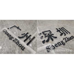 室內(nèi)水晶字 門頭招牌一般都有什么材料？