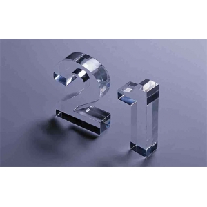 不銹鋼底板貼水晶字 亞克力水晶字規(guī)格尺寸介紹 選擇合適規(guī)格做企業(yè)形象墻