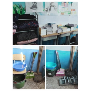 漂亮的班級(jí)文化墻 司門前鎮(zhèn)金潭中學(xué)加強(qiáng)班級(jí)文化建設(shè)和內(nèi)務(wù)整理