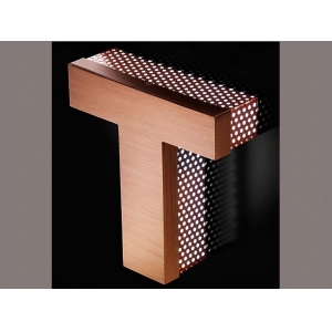 沖孔字 開店前不著急裝修，先了解一下發(fā)光字「方成展柜316講」