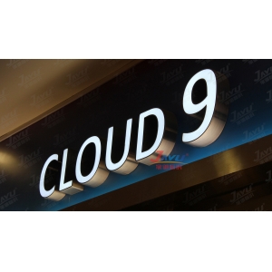 40公分發(fā)光字多少錢 寶安門頭發(fā)光字，明治條幅印刷